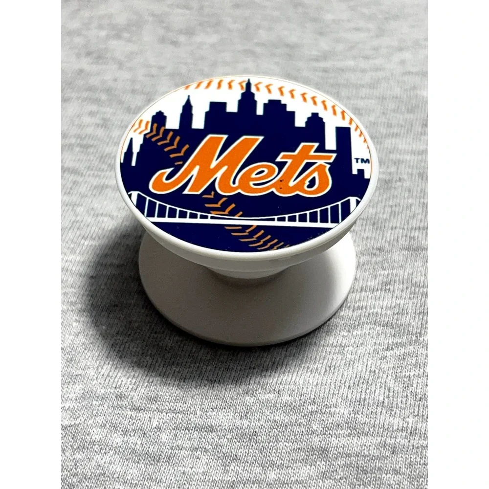 New York Mets Custom Pop Up Phone Accessory With Strong Adhesive Base